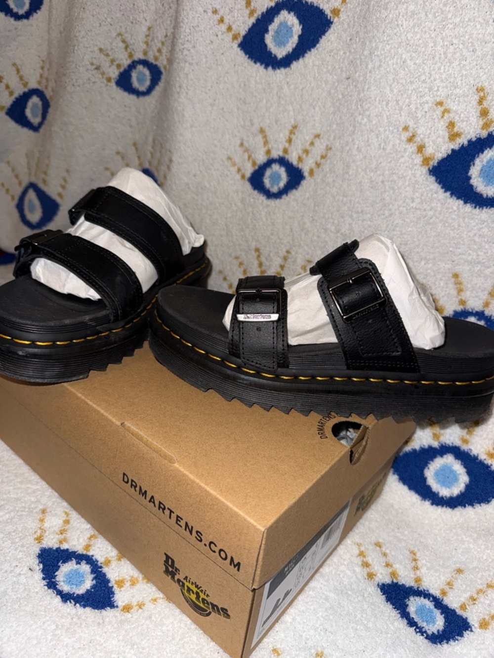 Dr. Martens Myles Slide Sandal - Black